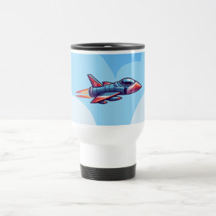 Mug De Voyage avion/avion de chasse