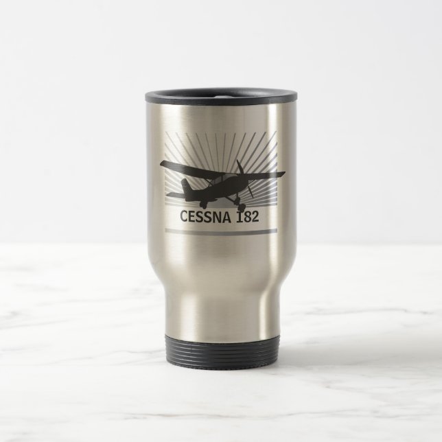 Mug De Voyage Avions à haute voilure (Centre)