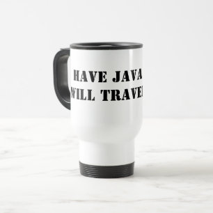Mug De Voyage Avoir Java Will Voyage