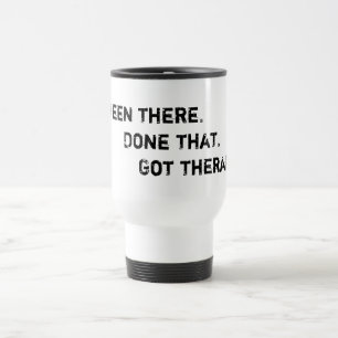Mug De Voyage Avoir une thérapie