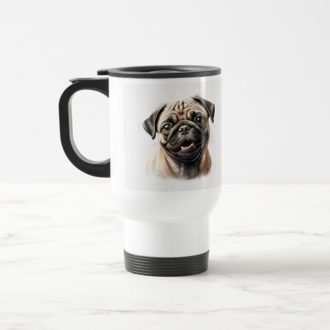 Mug De Voyage Awesome Badass Fuel Funny Humour cadeau tendance (Gauche)