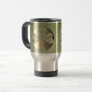 Mug De Voyage "Ayez une joyeuse St. Patrick" écrit à la main