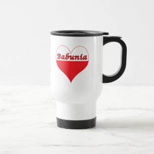 Mug De Voyage Babunia Coeur polonais