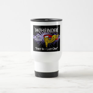 Mug De Voyage Badge Pathfinder - "Premier En Dernier"