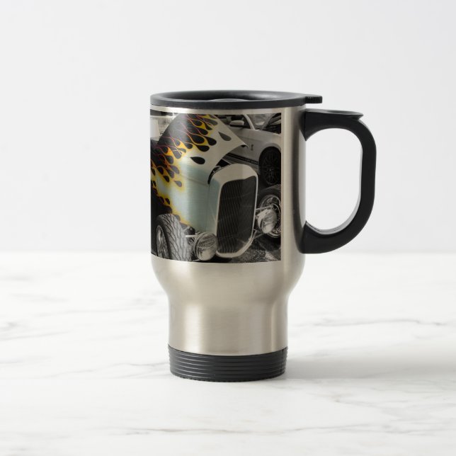 Mug De Voyage Baguette chaude de flamme (Droit)