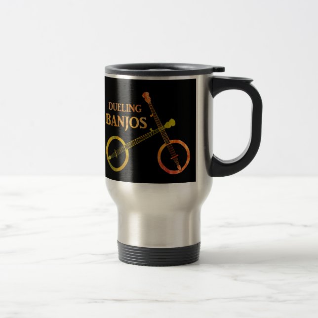 Mug De Voyage Banjos de duel (Droit)