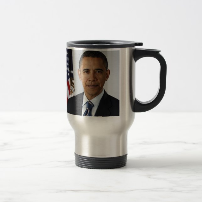 Mug De Voyage Barack Obama (Droit)