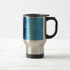 Mug De Voyage Barre d'arbre bleu