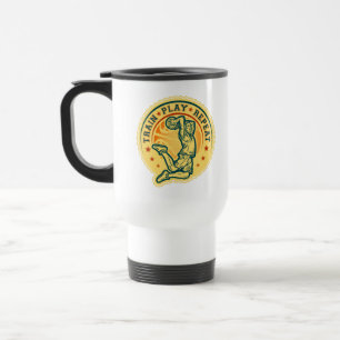 Mug De Voyage Basketball Slam Dunk Design Vintage