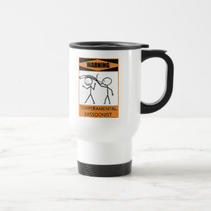 Mug De Voyage Bassoonist capricieux d'avertissement