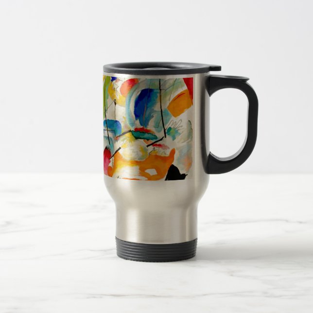 Mug De Voyage Bataille maritime de Kandinsky 1913 (Droit)
