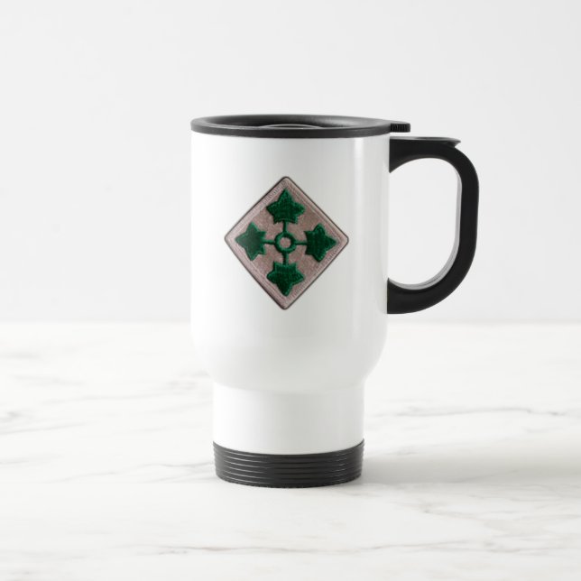 Mug De Voyage Bataillons de la 4e Division d'infanterie de l'arm (Droite)