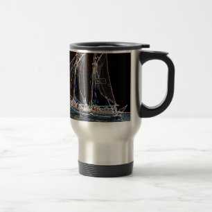 Mug De Voyage Bateau à voile - Photo Abstraite