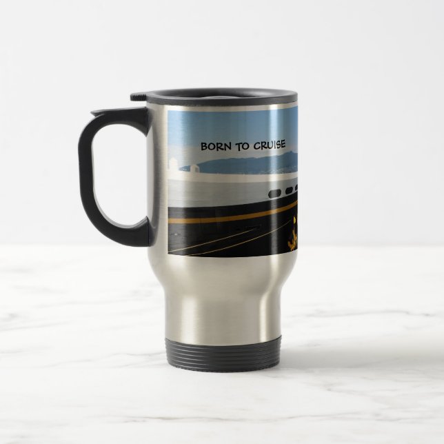Mug De Voyage Bateau de croisière (Gauche)