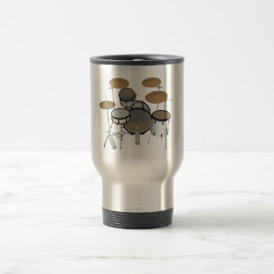 Mug De Voyage Batterie : Kit de batterie blanc : Modèle 3D : Tas