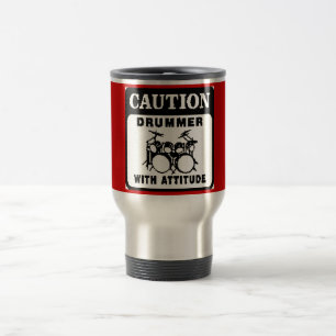 Mug De Voyage Batteur avec attitude