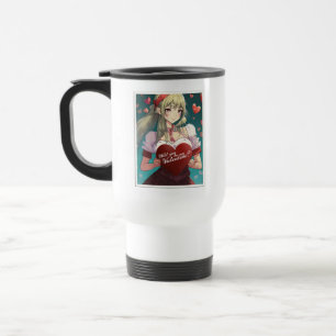 Mug De Voyage Be My Valentine in Manga Style 33893
