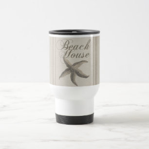 Mug De Voyage Beach House Starfish Seashore