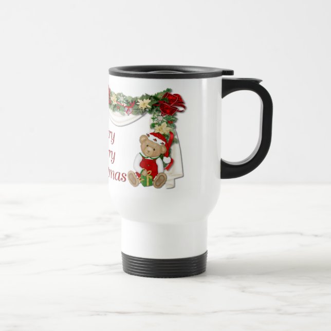 Mug De Voyage Beary Joyeux Noël (Droite)