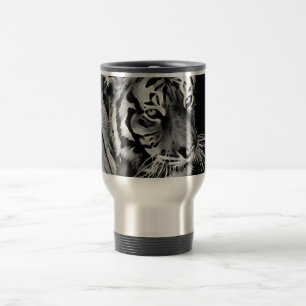 Mug De Voyage Beau blanc Afrique de noir de tigre