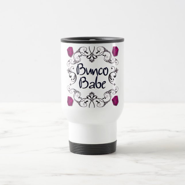 Mug De Voyage Bébé de Bunco avec le bouton de remous (Centre)
