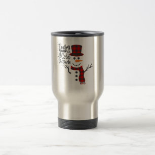 Mug De Voyage Bébé Son Froid Hors Snowman Thermal