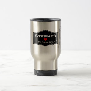 MUG DE VOYAGE BEST GRANDPA JAMAIS PERSONNALISÉ VOYAGE MUG