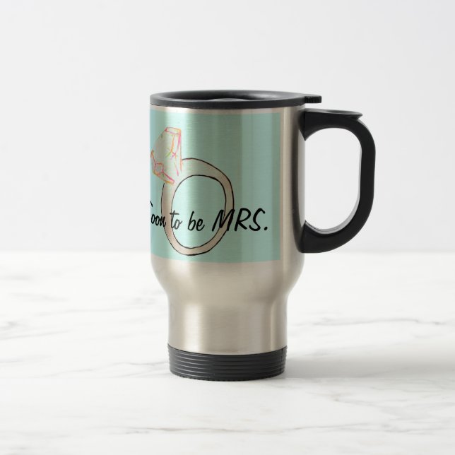 Mug De Voyage "bientôt pour être Mme " (Droit)