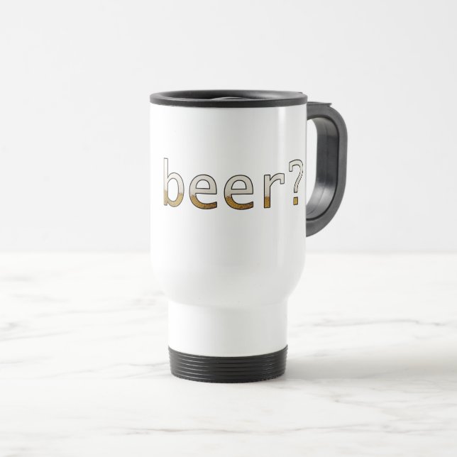 Mug De Voyage bière intouchante ? (© Mira) (Devant droit)