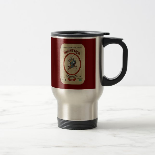 Mug De Voyage Bière russe Bogatyr (Droit)