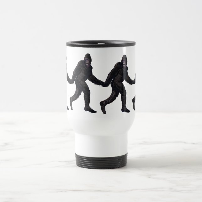Mug De Voyage Bigfoot Sasquatch Yetti (Centre)