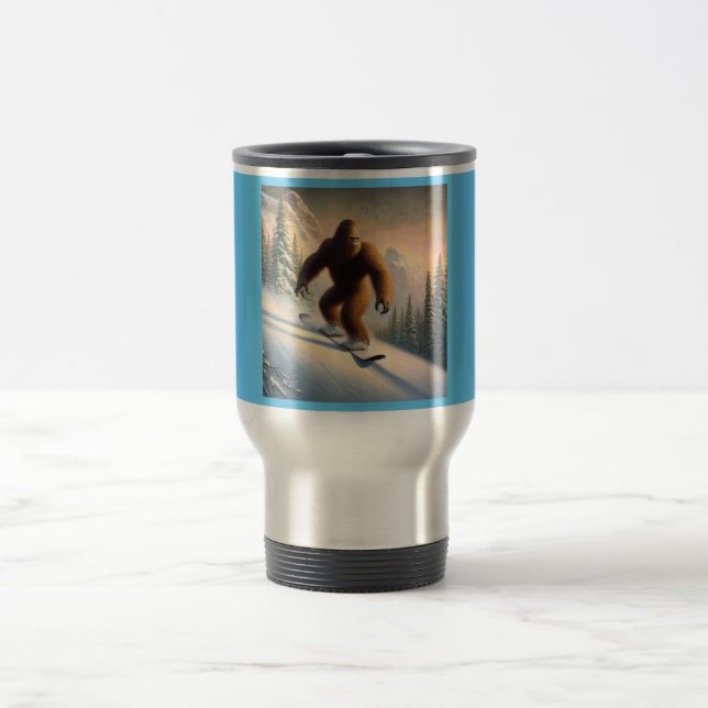 Mug De Voyage Bigfoot Snowboard (Centre)