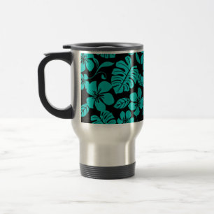 MUG DE VOYAGE BIKINI ROSE (NOIR/TURQUOISE)