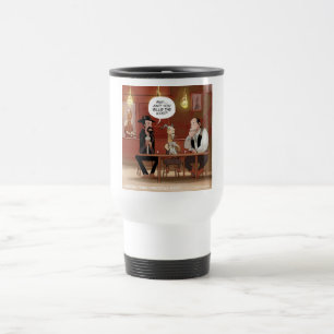 Mug De Voyage Billy The Kid ? Dessin Animé de Chèvre Drôle