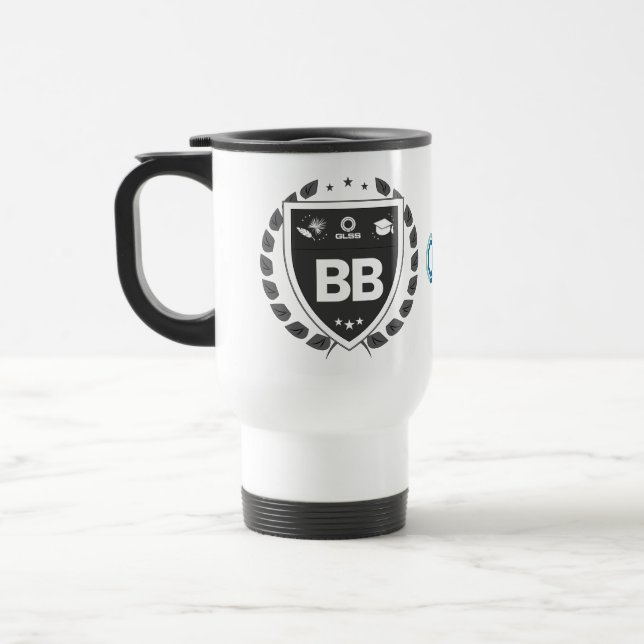Mug De Voyage Black Belt Certified - GLSS.app (Gauche)