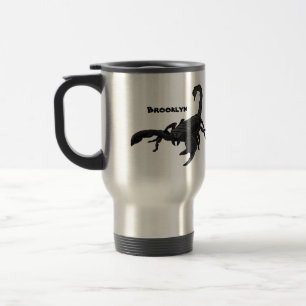 Mug De Voyage Black hungry scorpion