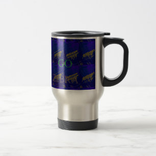 Mug De Voyage Blench Safari Lets Go Zebra Hakuna Matata
