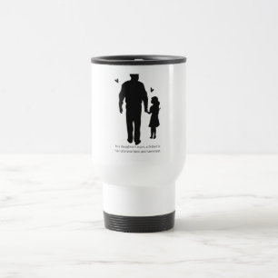 Mug De Voyage Bloom & Grow Esthétique Floral Minimaliste Noir