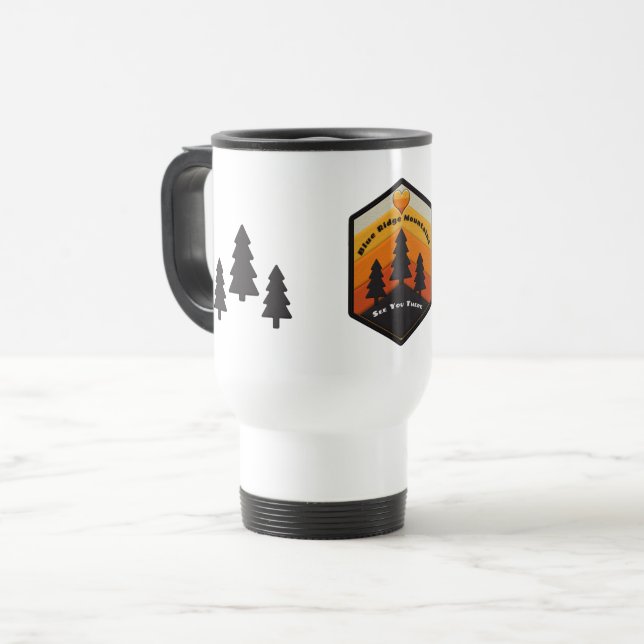 Mug De Voyage Blue Ridge Mountains (Devant gauche)