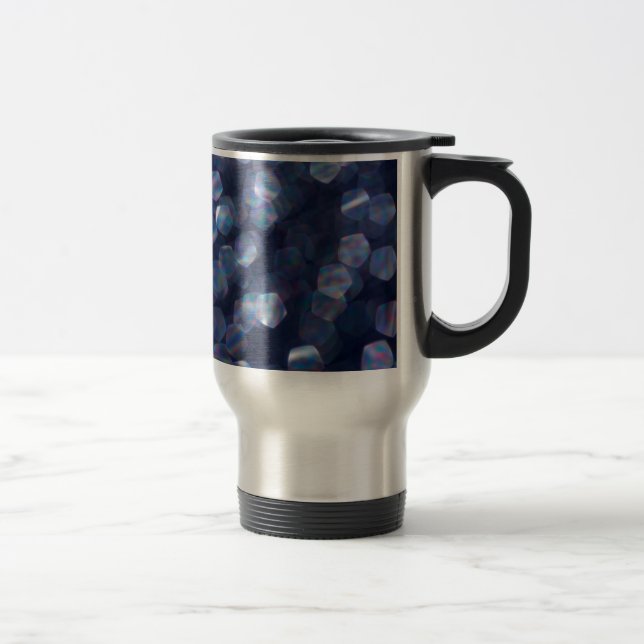 Mug De Voyage Blue Sparkle (Droit)