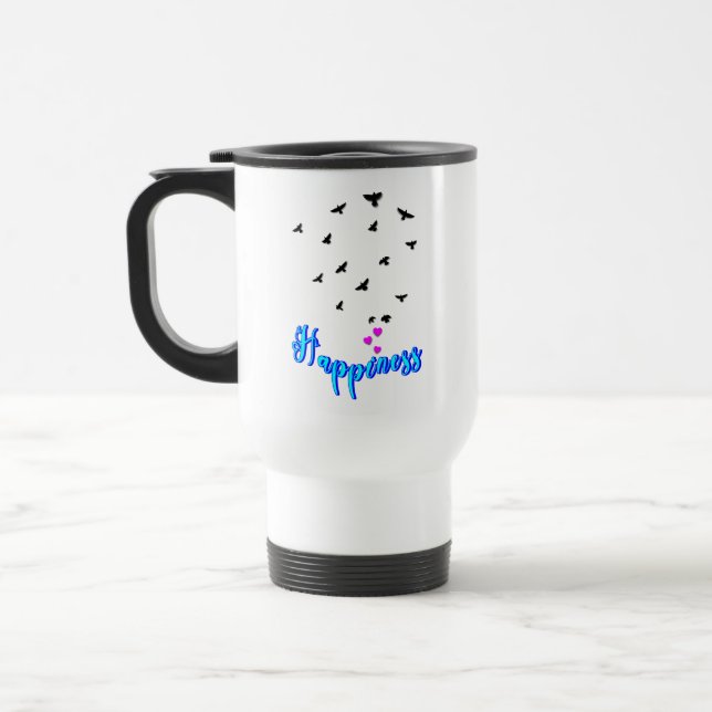 Mug De Voyage Bonheur (Gauche)