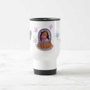 Mug De Voyage bonhomme de neige de noël