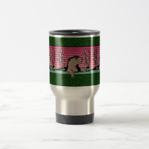 Mug De Voyage Bonjour, Ombre de Groundhog -