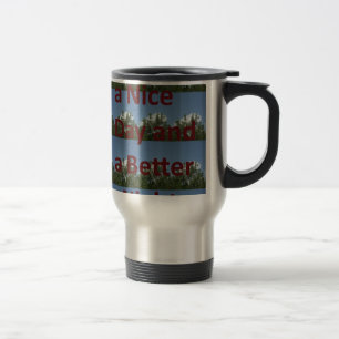 Mug De Voyage Bonne journée et meilleur art nocturne