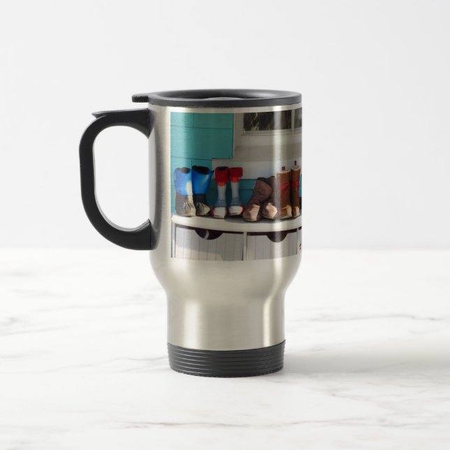 Mug De Voyage Boots d'hiver en ligne - Martha's Vineyard (Gauche)