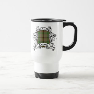 Mug De Voyage Bouclier de tartan de Craig