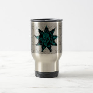 Mug De Voyage Boue crânienne (Turquoise)