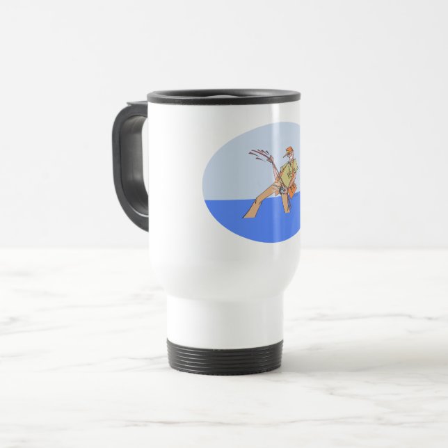 Mug De Voyage Boue de transport de pêcheurs (Devant gauche)