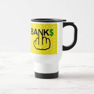 Mug De Voyage Boug Bird Flipping Bank S Corrompu