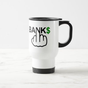 Mug De Voyage Boug Bird Flipping Bank S Corrompu